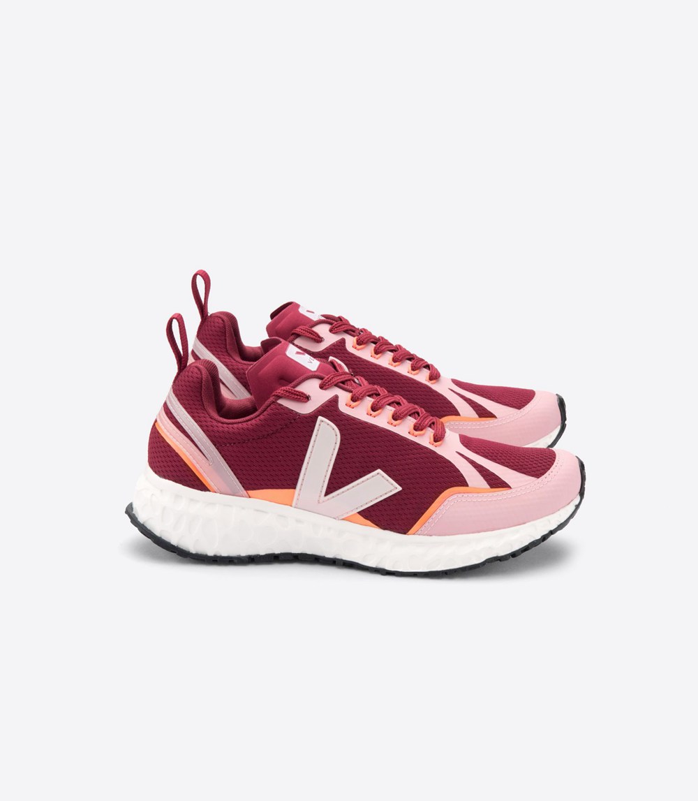 Veja Sneakers Womens - Condor Mesh - Red/Pink - 0297PTBFA